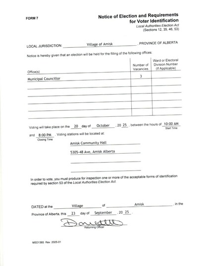 Election Notice